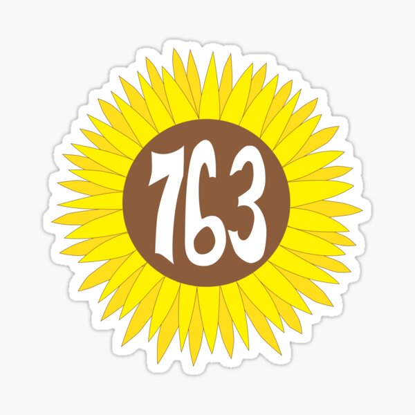 Item preview, Hand Drawn Minnesota Sunflower 763 Area Code  designed and sold by itsrturn.