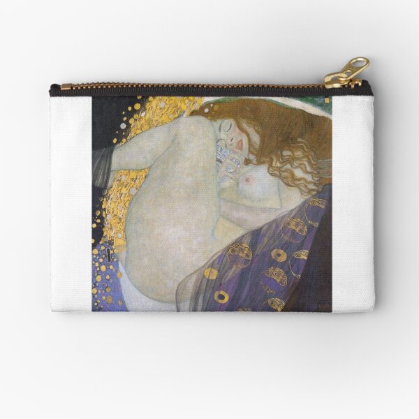 #Danae by Gustav Klimt #GustaveKlimt Густав Климт - #Даная, 1907г #ГуставКлимт Zipper Pouch