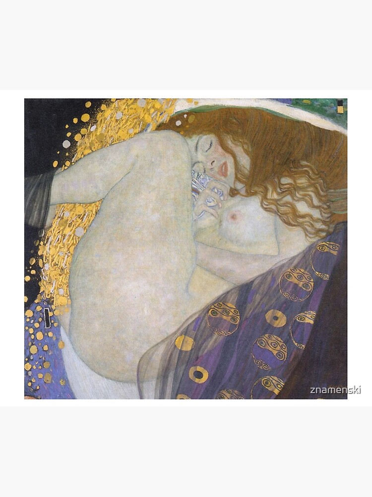 #Danae by Gustav Klimt #GustaveKlimt Густав Климт - #Даная, 1907г #ГуставКлимт by znamenski