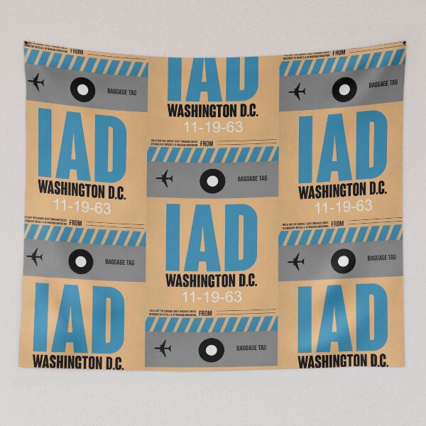 Item preview, Washington DC Luggage Tag 2 designed and sold by Irina March.