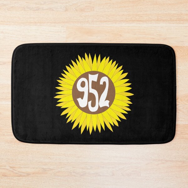 Item preview, Hand Drawn Minnesota Sunflower 952 Area Code  designed and sold by itsrturn.