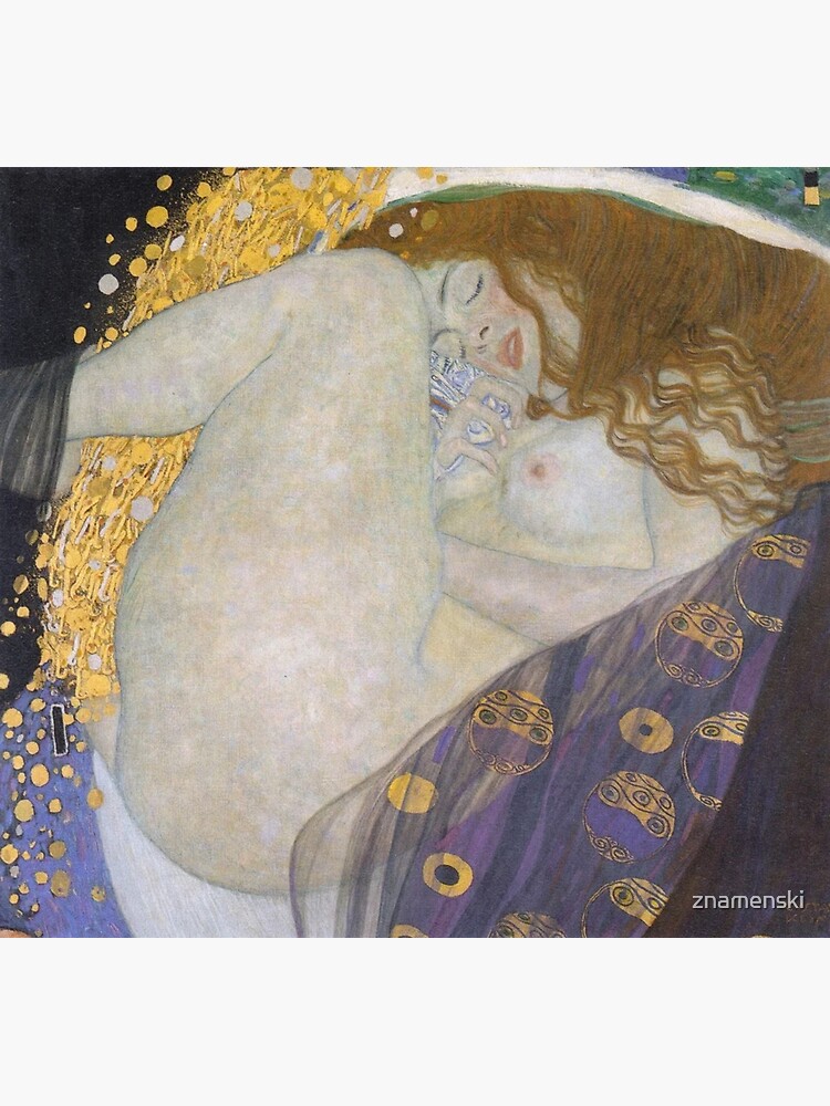 #Danae by Gustav Klimt #GustaveKlimt Густав Климт - #Даная, 1907г #ГуставКлимт by znamenski