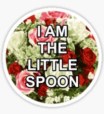"I am the little spoon" - Harry Styles Sticker
