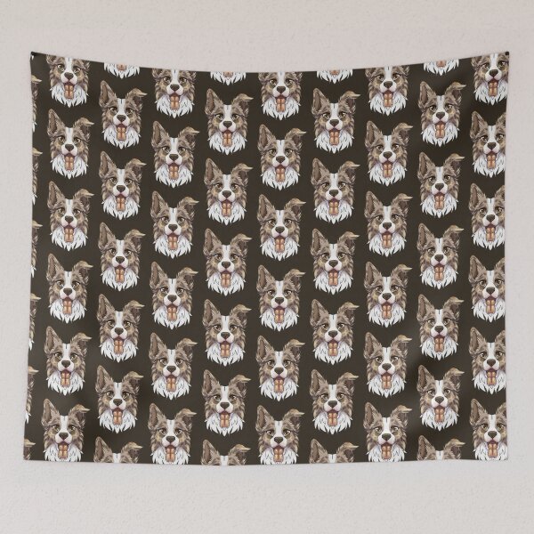 Item preview, Red Merle Border Collie  designed and sold by Bamsdrawz.