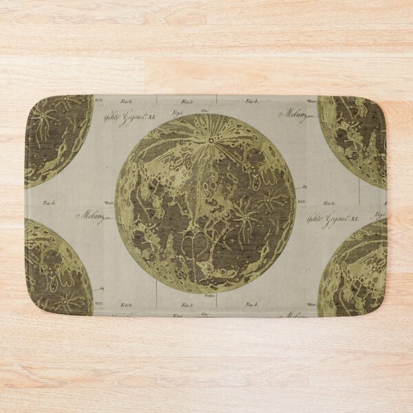 Item preview, Vintage Lunar Map designed and sold by BlueSpecsStudio.
