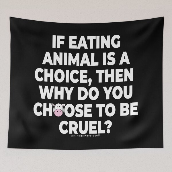 Item preview, Vegan Activist Graphics #takingblindfoldsoff 61 designed and sold by blindfoldsoff.