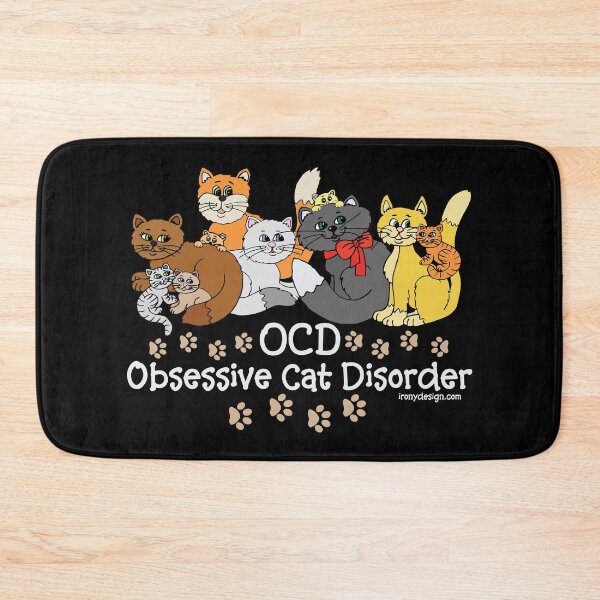 Item preview, OCD Obsessive Cat Disorder designed and sold by ironydesigns.