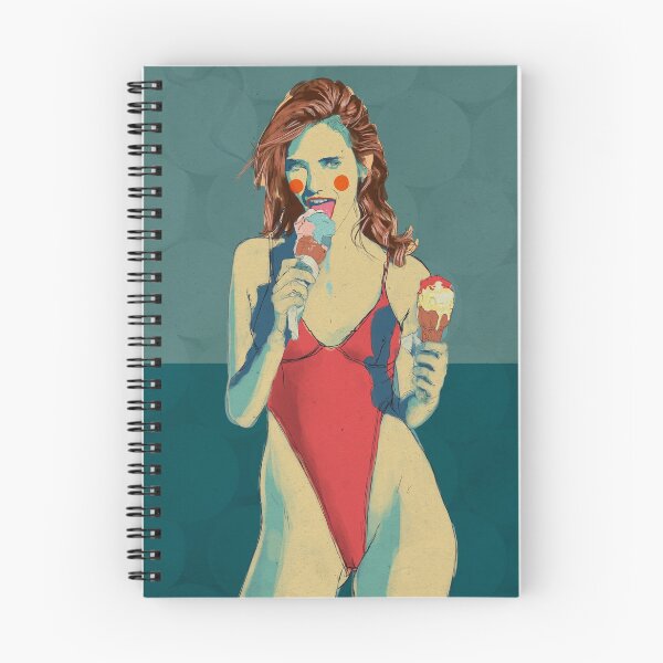 Item preview, Woman Licking Ice Cream designed and sold by plastichues.