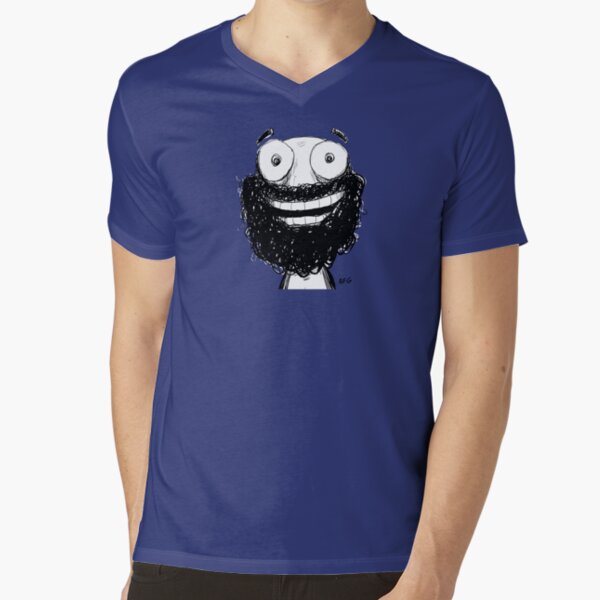 Happy! V-Neck T-Shirt
