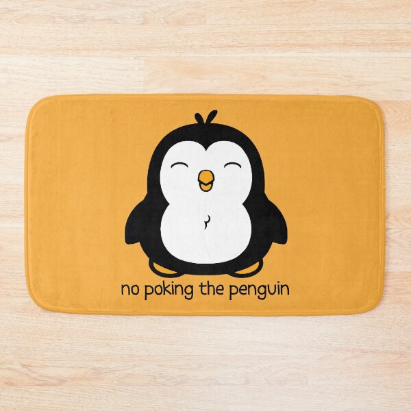 Item preview, No Poking The Penguin Cartoon designed and sold by ironydesigns.