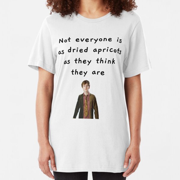 Dried Apricots - James Acaster Slim Fit T-Shirt