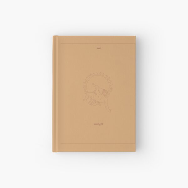 sunlight  - tarot card Hardcover Journal