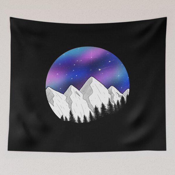 Item preview, Mountains 'n Galaxy  designed and sold by Shelby Hough.