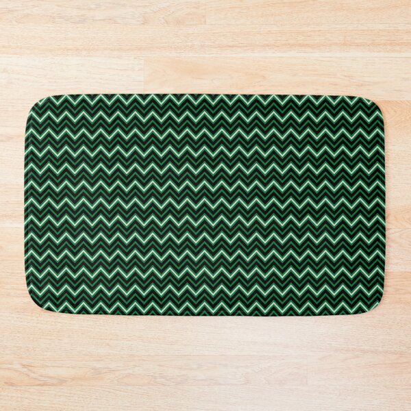Item preview, Chevrons - Green and Silver designed and sold by Sarinilli.