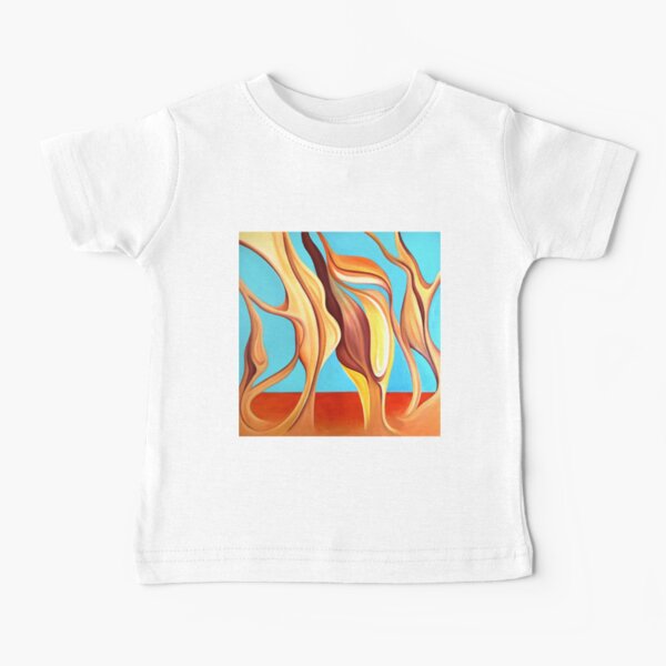 Paisaje Estival Camiseta para bebés
