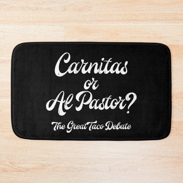 Item preview, Carnitas or Al Pastor? The Great Taco Debate designed and sold by machasting.