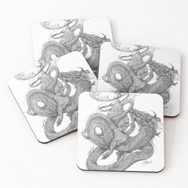 Item preview, Spiraling Dragon designed and sold by artfromthegills.