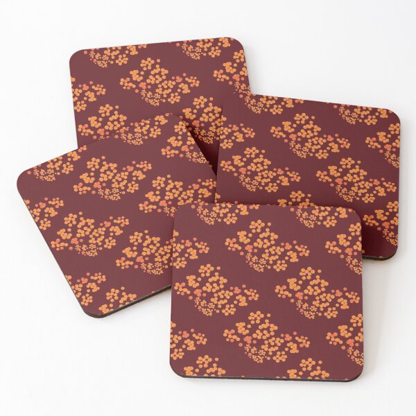 Item preview, Orange Berries - Summer Vintage Fruit Pattern Designed by Design by Cheyney designed and sold by designbycheyney.
