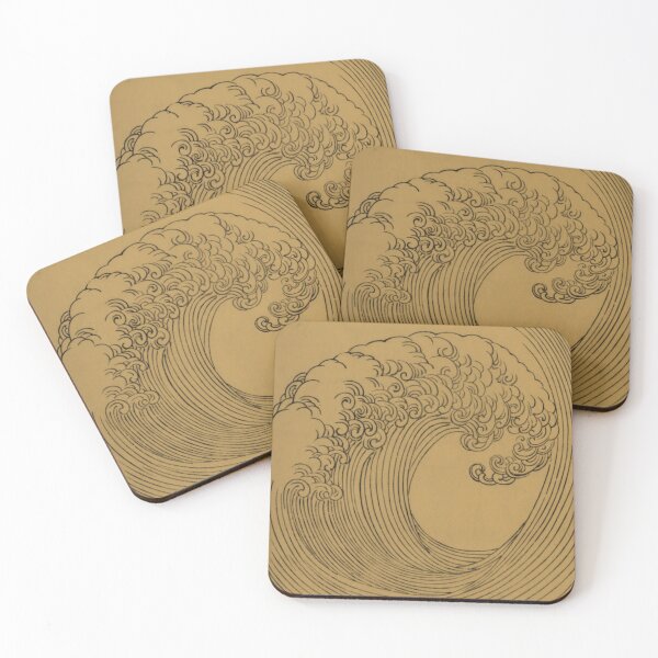Item preview, Gold Wave designed and sold by BlueSpecsStudio.