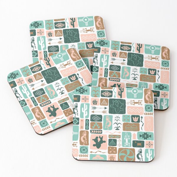 Item preview, Southwest Dreams - Teal designed and sold by WickedRefined - Nicole Demereckis.
