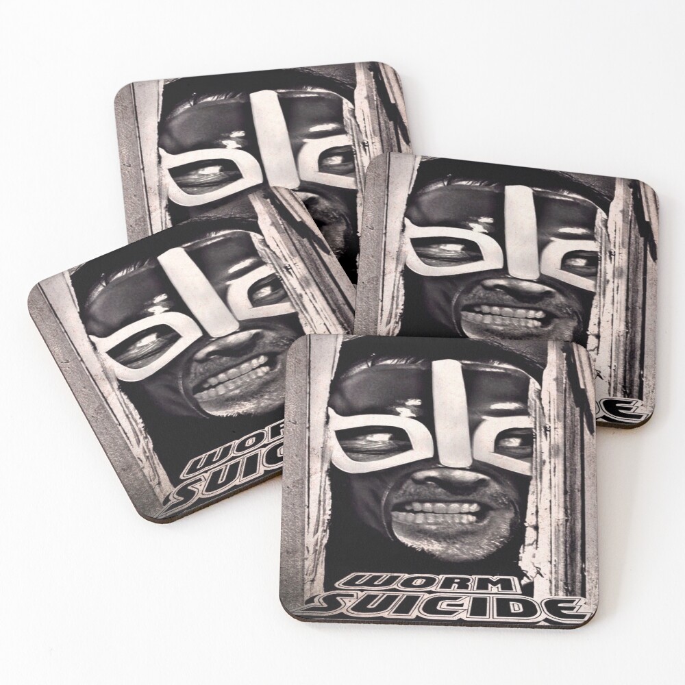 Item preview, Coasters (Set of 4) designed and sold by wormsuicide.