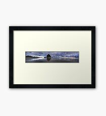 Canon Beach in HDR Framed Print