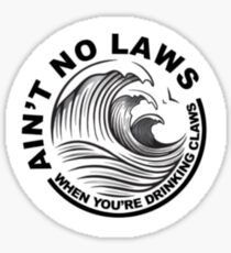 White Claws Sticker
