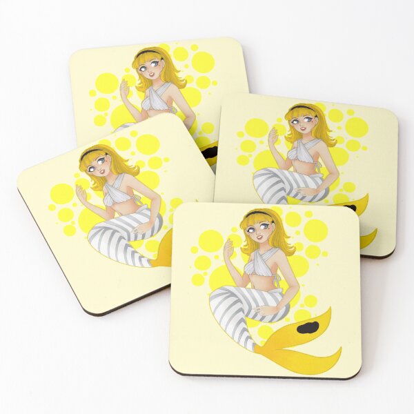 Item preview, Threadfin Butterflyfish Mermaid designed and sold by Weiliepew.