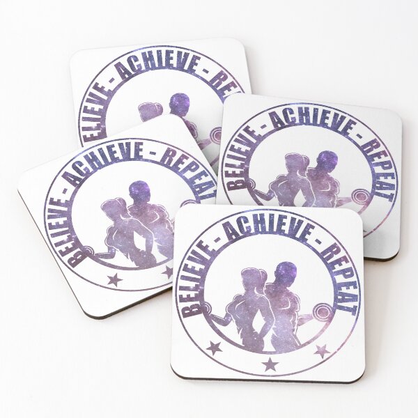 Item preview, Believe, Achieve, Repeat - Galaxy Print designed and sold by Awgie-Dawg.