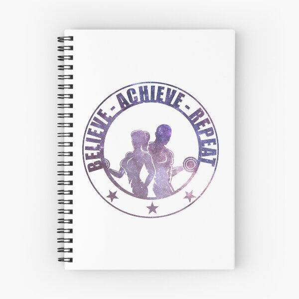 Item preview, Believe, Achieve, Repeat - Galaxy Print designed and sold by Awgie-Dawg.