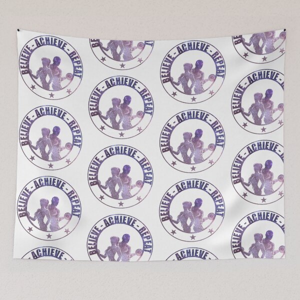 Item preview, Believe, Achieve, Repeat - Galaxy Print designed and sold by Awgie-Dawg.