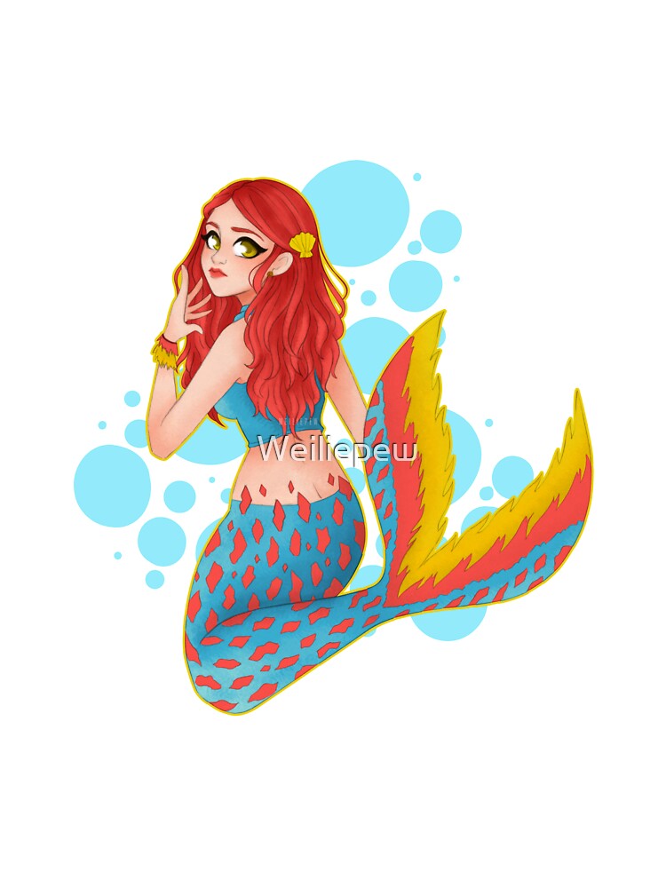 Killifish Mermaid Baby One-Piece for Sale by Weiliepew