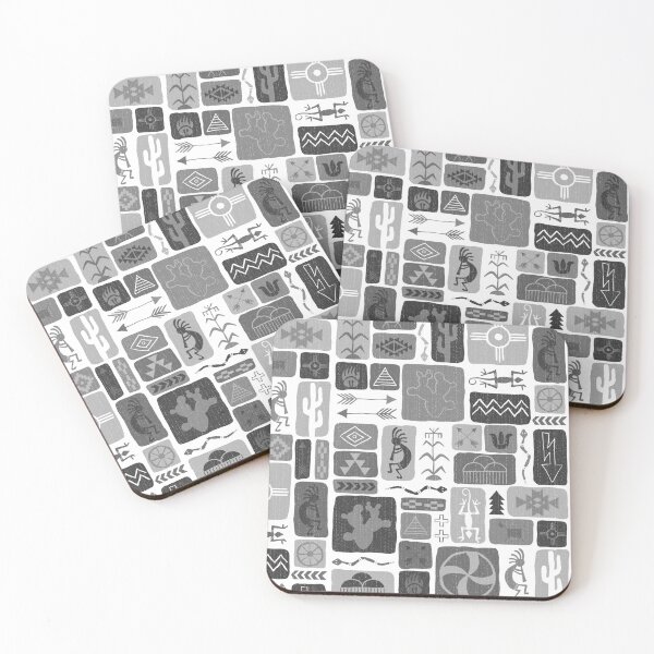 Item preview, Southwest Dreams - Grey designed and sold by WickedRefined - Nicole Demereckis.