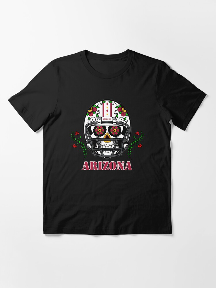 Tops  Unisex Arizona Cardinals Sugar Skull Dia De Los Muertos