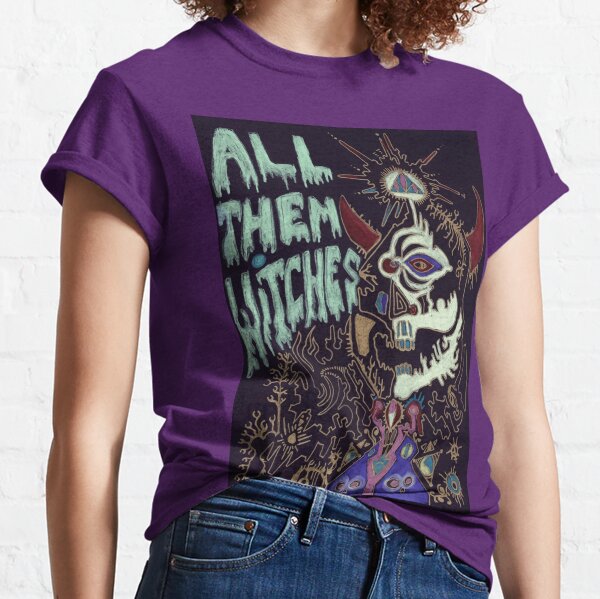 burning witches t shirt