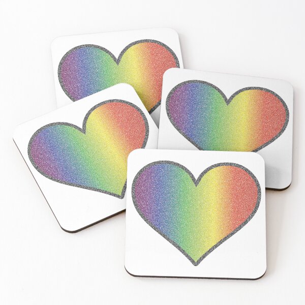 Item preview, Stipple Rainbow Heart designed and sold by Slice-of-Pizzo.