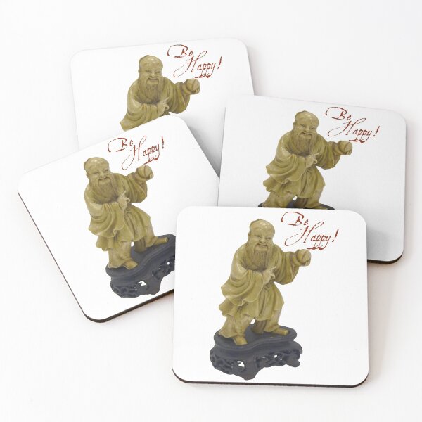 Item preview, God of Longevity Says Be Happy designed and sold by modernzen.