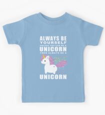 Immer - Einhorn Kinder T-Shirt