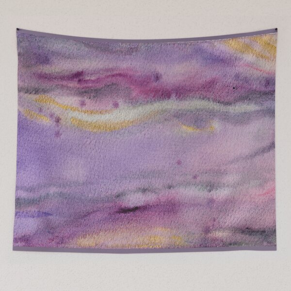 Item preview, Moonglow Gold Abstract Painting  designed and sold by EverIris.