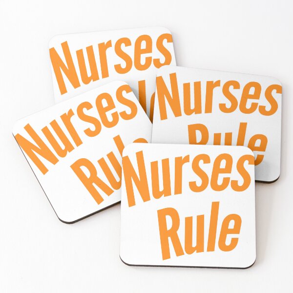 Item preview, Nurses rule! designed and sold by WeMadeOurWorld.