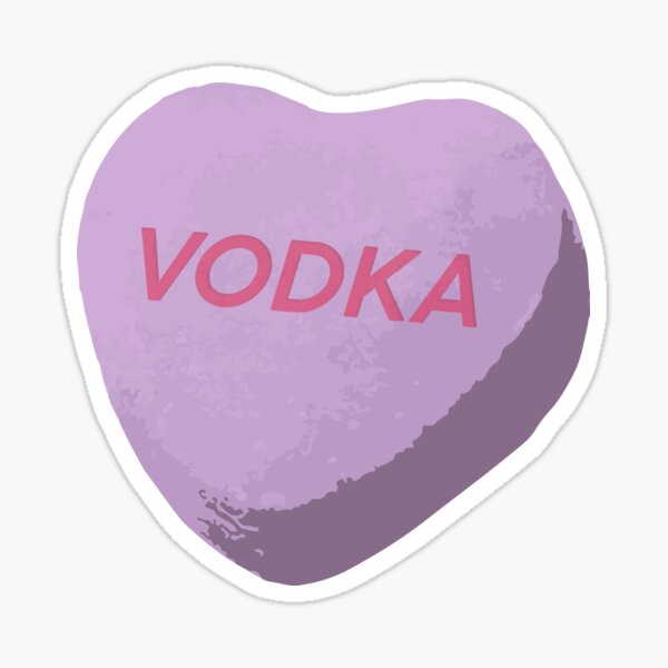 Item preview, Vodka Candy Heart designed and sold by mynameisliana.