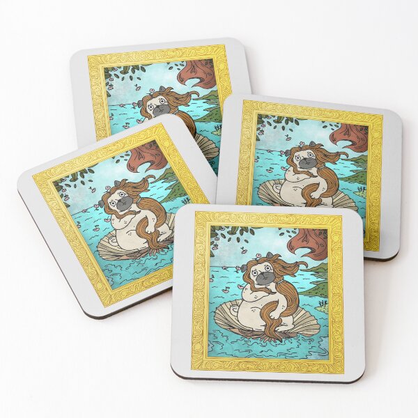 Item preview, The Birth of Venus Pug Dog designed and sold by Artsthetic Collection.