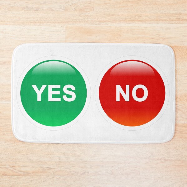 Item preview, Yes No designed and sold by Brent Shipley.