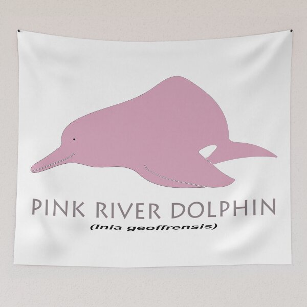 Item preview, Pink river dolphin designed and sold by The Sleepy Monito.