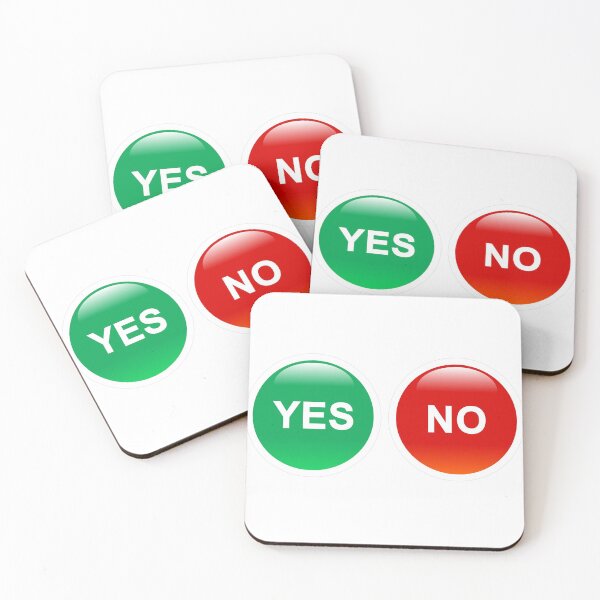 Item preview, Yes No designed and sold by Brent Shipley.