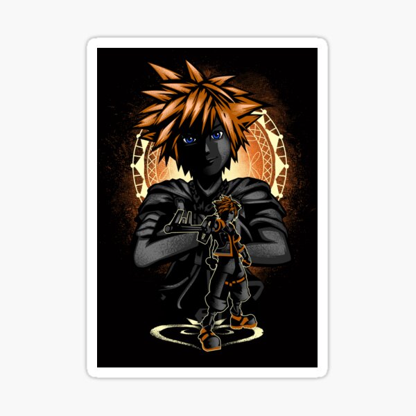 Vista previa del artículo con la obra «Sora, protagonista de la llave espada», diseñado y vendido por Hypertwenty Designs.