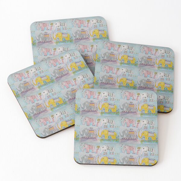 Item preview, Little Elephants K designed and sold by kaleidimo.