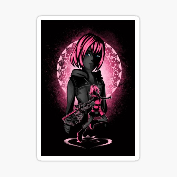 Vista previa del artículo con la obra «Princesa de Corazón Kairi», diseñado y vendido por Hypertwenty Designs.