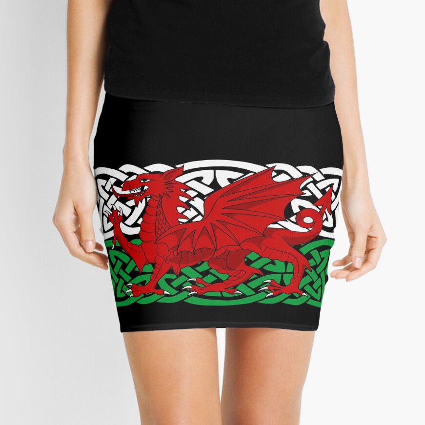 Y Ddraig Goch Mini Skirt