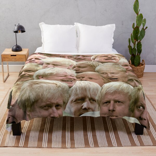Boris Johnson Throw Blanket